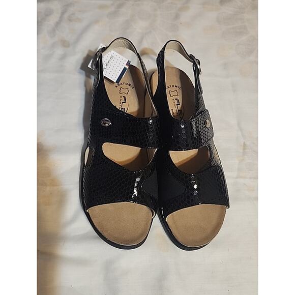Flexus Italian Comfort by Spring Step Sandals sz 42 (11) Buckle Genuine Leather - Picture 1 of 9